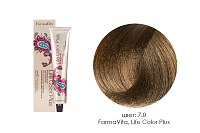 FarmaVita, Life Color Plus - крем-краска для волос (7.0 блондин)