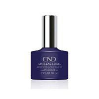 CND Shellac Luxe, двухфазный гель-лак (Eternal Midnight 254), 12.5 мл