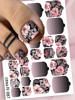 Anna Tkacheva, наклейки пленки для педикюра PR-087