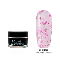 Serebro, гель-лак "Flowers" №02, 5 мл