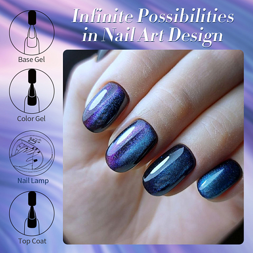 Born Pretty, Chameleon Gel Polish-BS01 - Гель-лак, 10 мл