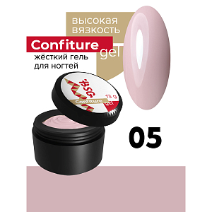 BSG, Confiture - жёсткий гель для наращивания №05 (высокая вязкость), 13 гр