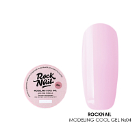 RockNail, Modeling cool gel - холодный моделирующий гель для наращивания №04, 15 мл