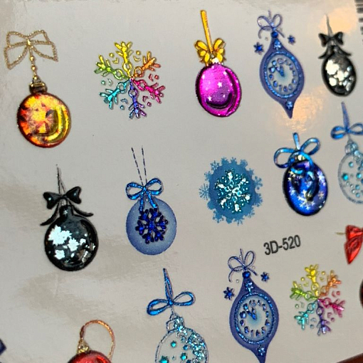 Anna Tkacheva, 3D хрустальный слайдер 3D520 (crystal)