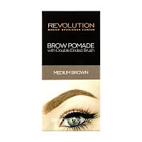 Makeup Revolution, Brow Pomade - помадка для бровей (Medium Brown)