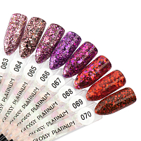 Irisk, гель-лак Glossy Platinum (№66), 5 мл