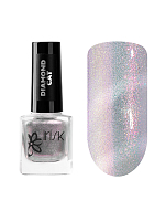 Irisk, набор №90 лаковое покрытие с эффектом втирки для ногтей (003) и с эффектом кошачьего глаза