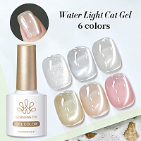 Born Pretty, Water Light Cat Magnetic Gel - магнитный гель-лак "кошачий глаз" MY03, 10 мл
