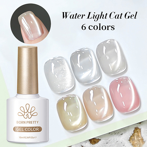 Born Pretty, Water Light Cat Magnetic Gel - магнитный гель-лак "кошачий глаз" MY02, 10 мл