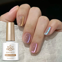 Born Pretty, White Light Cat Magnetic Gel - магнитный гель-лак "кошачий глаз" MY384, 10 мл