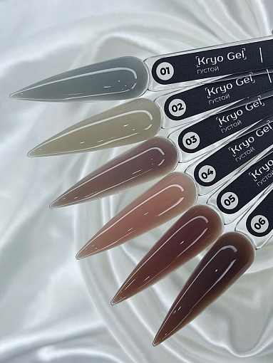 TNL, Kryo Gel - жесткий густой гель для наращивания №6 (шоколадный грильяж), 30 мл