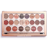 Makeup Revolution, Dana Altuwarish Eyeshadow Palette - палетка теней