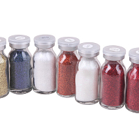 Irisk, песок (С) в стеклянном флаконе (013-фиолетовый), 10 г