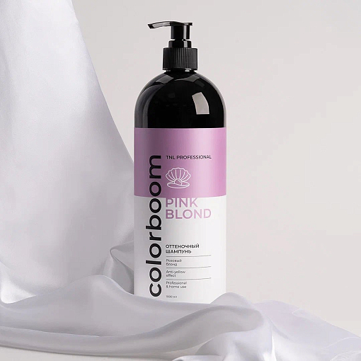 TNL, Color Boom Pink Blond - оттеночный шампунь для розового блонда, 400 мл