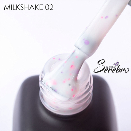 Serebro, гель-лак Milkshake №02, 11 мл