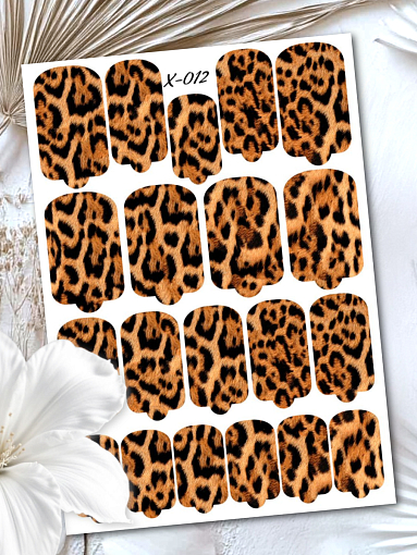 Anna Tkacheva, мини наклейки пленки для маникюра X-012