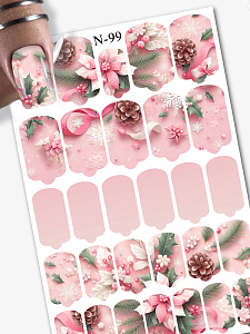 Anna Tkacheva, наклейки пленки для дизайна ногтей N-099