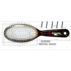 Salon Amber Metal MAXI - расчёска для волос