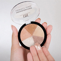 TNL, набор №41 хайлайтер для лица Perfect Shine 6.5 гр и тени для век Nude Couture