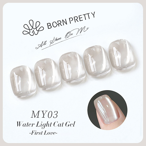 Born Pretty, Water Light Cat Magnetic Gel - магнитный гель-лак "кошачий глаз" MY03, 10 мл