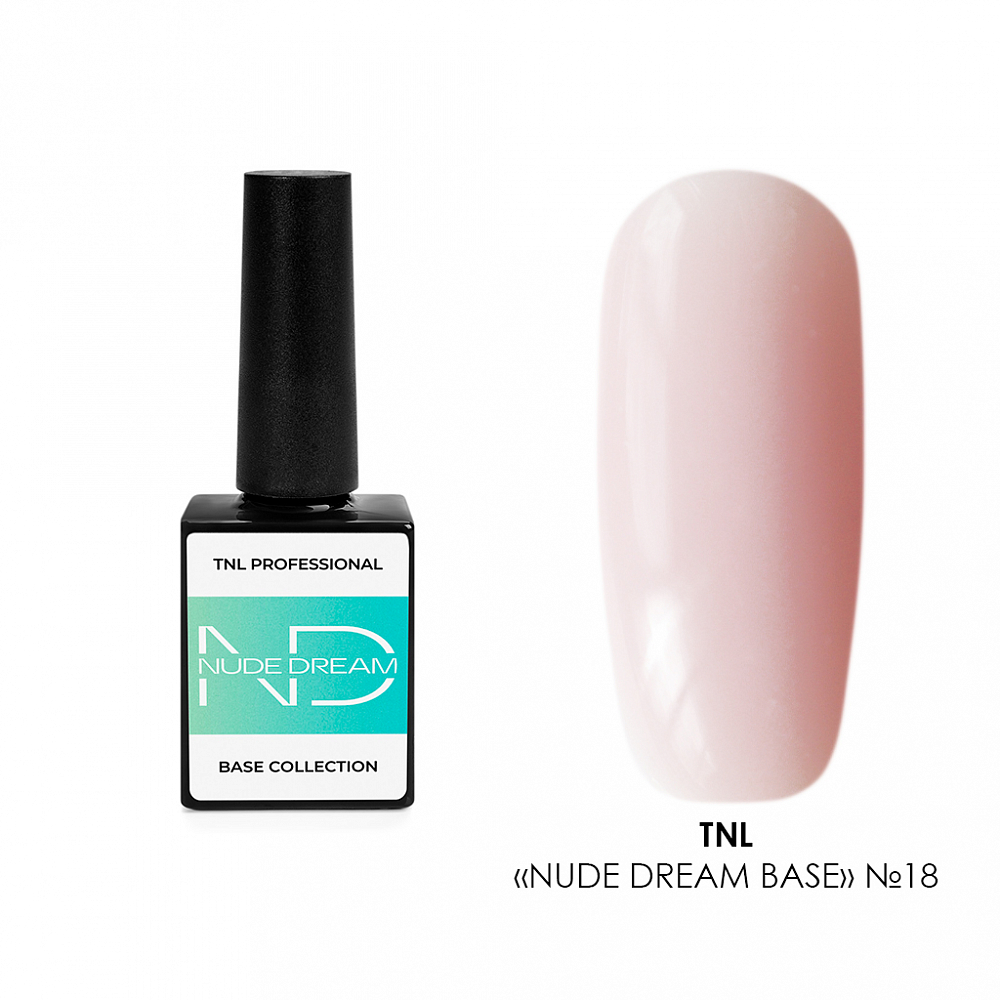 TNL, Nude dream base - цветная база №18, 10 мл