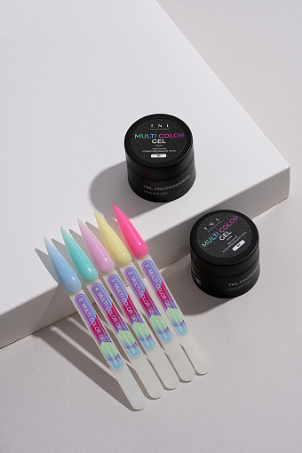 TNL, Multi Color Gel - жесткий гель для наращивания и укрепления №03, 15 мл