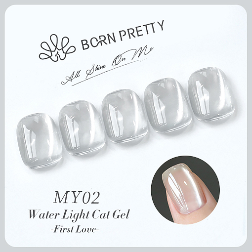 Born Pretty, Water Light Cat Magnetic Gel - магнитный гель-лак "кошачий глаз" MY02, 10 мл