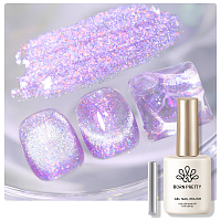 Born Pretty, Auroras Cat Magnetic Gel - набор гель-лак "кошачий глаз" и магнит для гель-лака, 15 мл