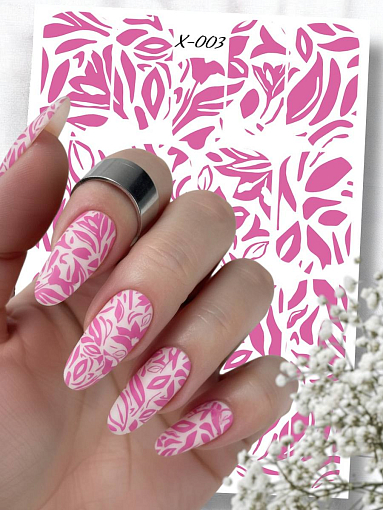 Anna Tkacheva, мини наклейки пленки для маникюра X-003