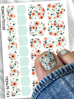 Anna Tkacheva, наклейки пленки для педикюра PR-743