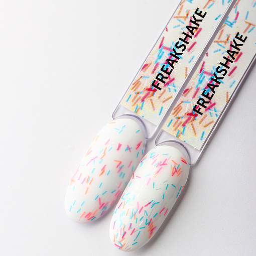 Milk, Sprinkles Art Effect - декоративный топ для гель-лака (Freakshake), 9 мл