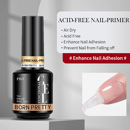 Born Pretty, PRO ACID-Free Primer - безкислотный праймер, 15 мл