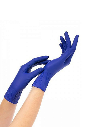 Archdale, набор перчатки нитриловые Nitrimax (фиолетовые, M), 3 уп. по 50 пар