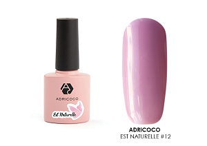 Adricoco, камуфлирующий гель-лак (Est Naturelle №12), 8 мл