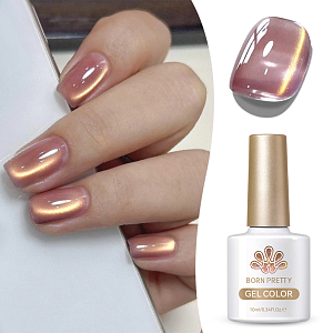 Born Pretty, Glass Bead Cat Magnetic Gel - магнитный гель-лак "кошачий глаз" MY45, 10 мл