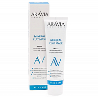 Aravia Laboratories, Mineral Clay Mask - маска для лица мультиактивная с голубой глиной, 100 мл