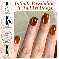 Born Pretty, Autumn Water Light Cat Magnetic Gel - магнитный гель-лак "кошачий глаз" AW02, 10 мл