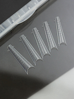 Обратные многоразовые формы для наращивания ногтей "Арочная балерина" (40614), 120 шт