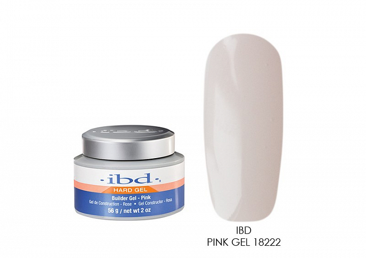 IBD, розовый конструирующий гель, 56 г