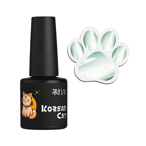 Irisk, Korean Cat - магнитный гель-лак "Кошачий глаз" №06, 10 мл