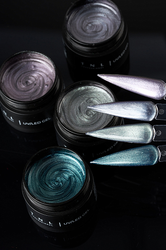 TNL, набор №257 жесткий гель для наращивания Lumicat gel (4 оттенка по 15 мл)