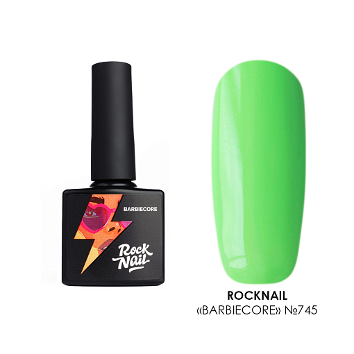 RockNail, гель-лак Barbiecore №745, 10 мл