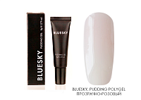 Bluesky, Pudding polygel - полигель (прозрачно-розовый), 8 мл