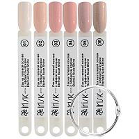 Irisk, Eternail Nude Shine - лак на гелевой основе с эффектом втирки (04 Coral Beige), 8 мл