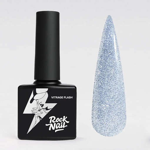 RockNail, Vitrage Flash - гель-лак №347, 10 мл
