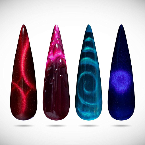 Irisk, Korean Cat Witch - магнитный гель-лак "кошачий глаз" №27, 10 мл