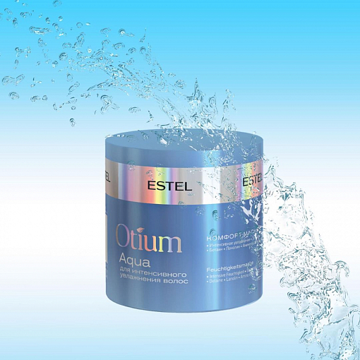 Estel, Otium Aqua - комфорт-маска для интенсивного увлажнения волос, 300 мл