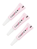 Evabond, набор №14 клей для пучков на латексной основе (черный), 3 х 1,5 гр