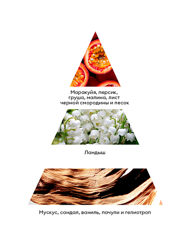 Runail, парфюмированный суфле-парафин для рук и тела (маракуйя, персик, сандал), 150 мл