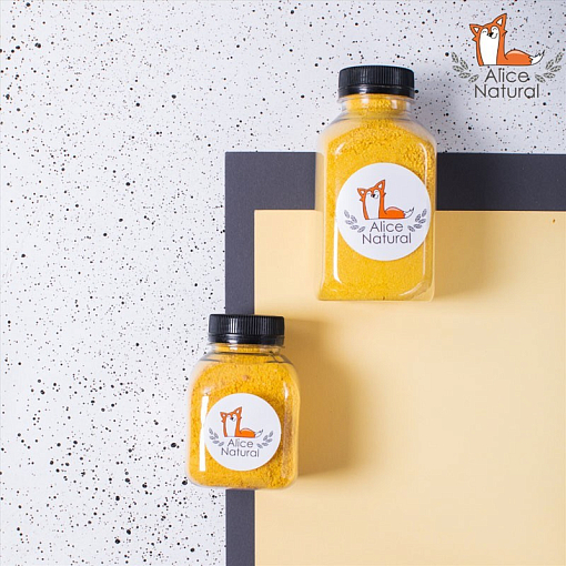 УЦЕНКА, Alice natural, бомба-шиммер большая "Золото Инков"